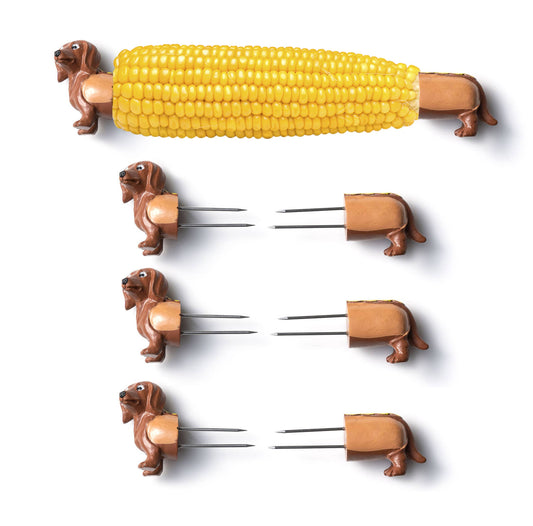 Daschund Corn Holder