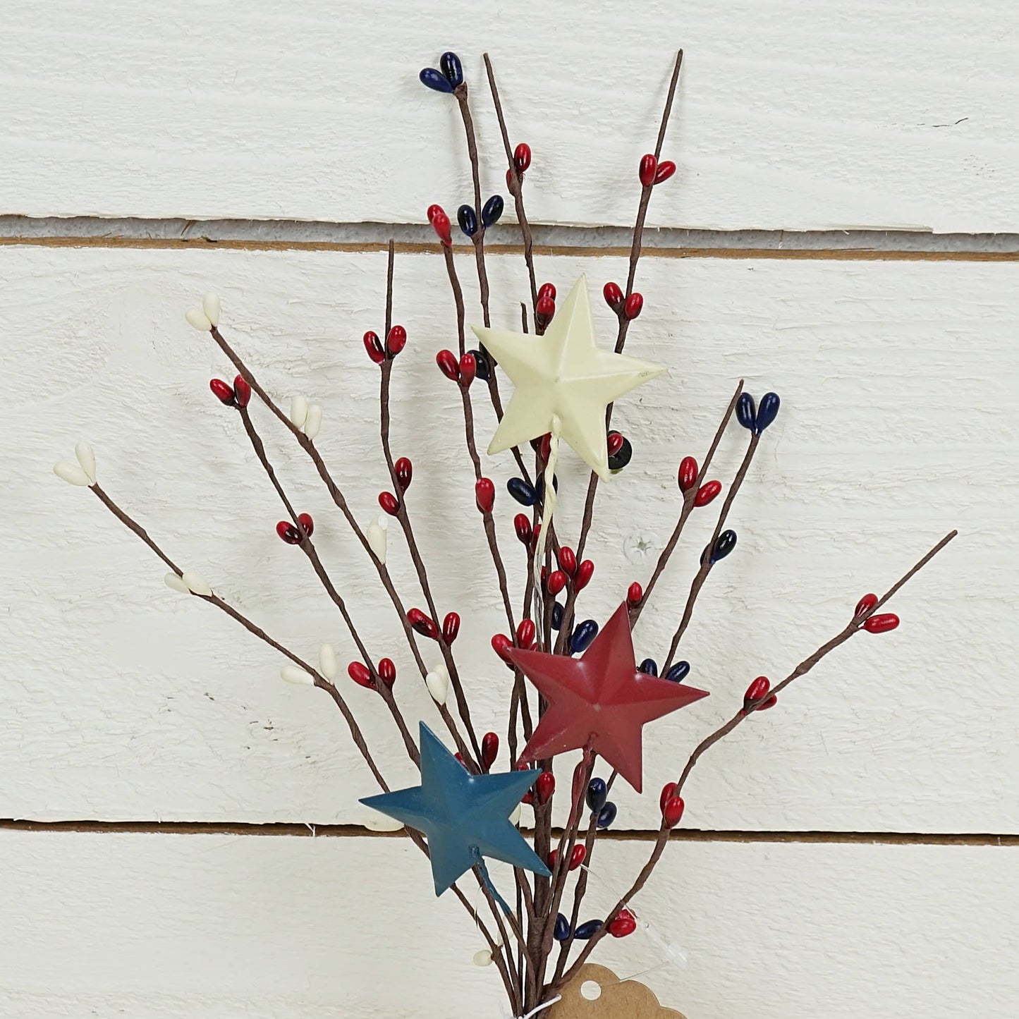 Red White Blue Pips with Stars