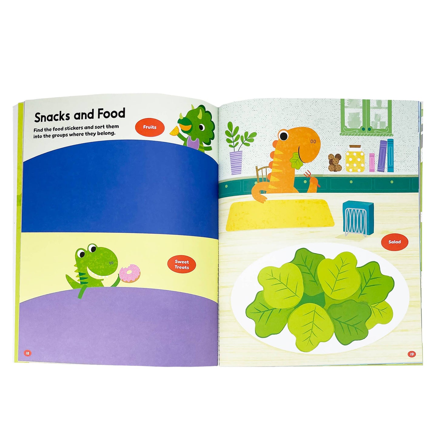 Dinos Love Stickers Early Learning Stickers & Activity Book