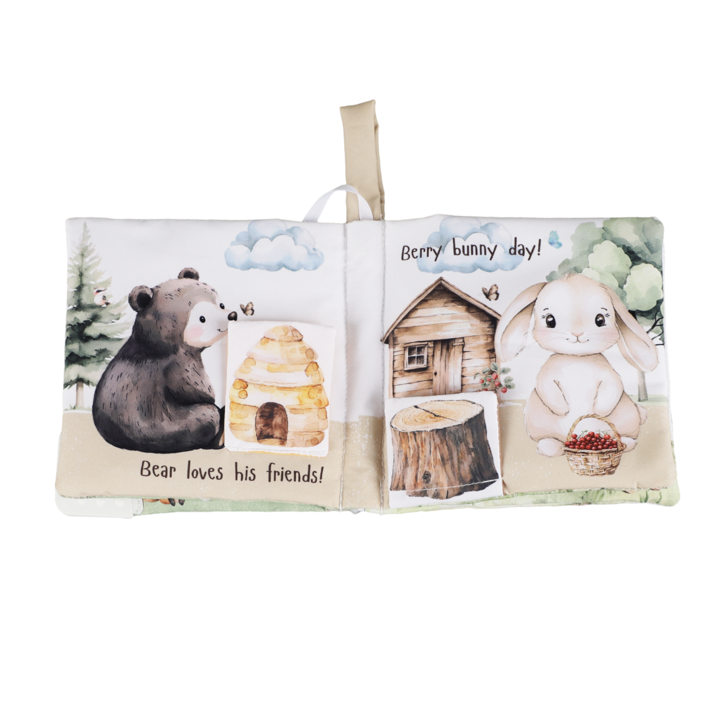 Forest Friends Teether Book