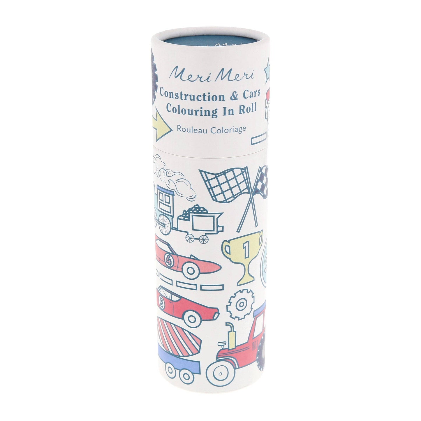 Construction & Cars Colouring Roll