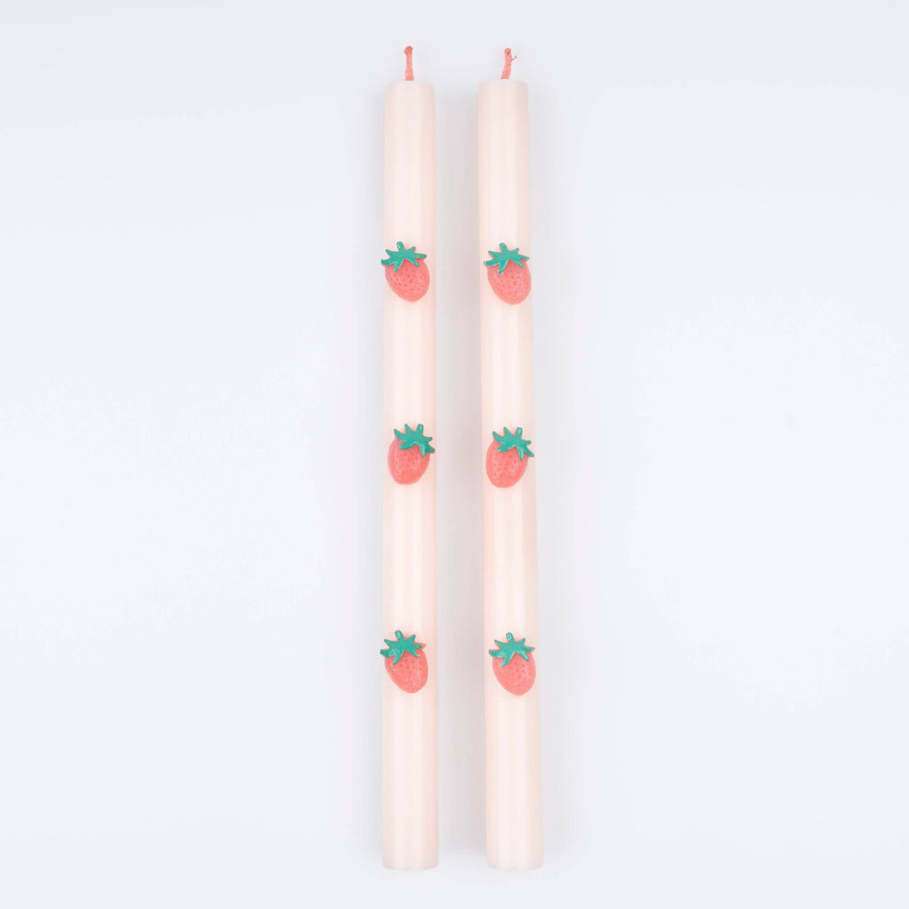 Strawberry Table Candles