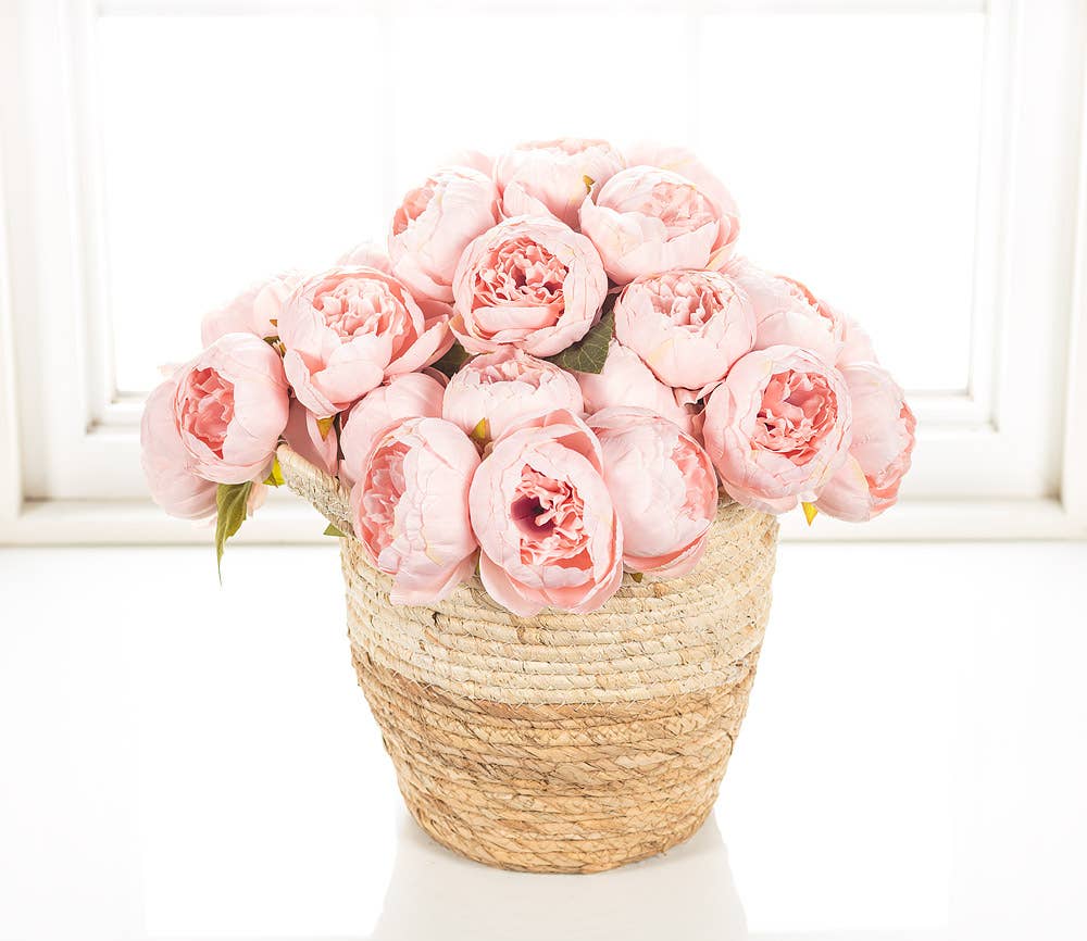 Full Peony Bouquet - 10"H