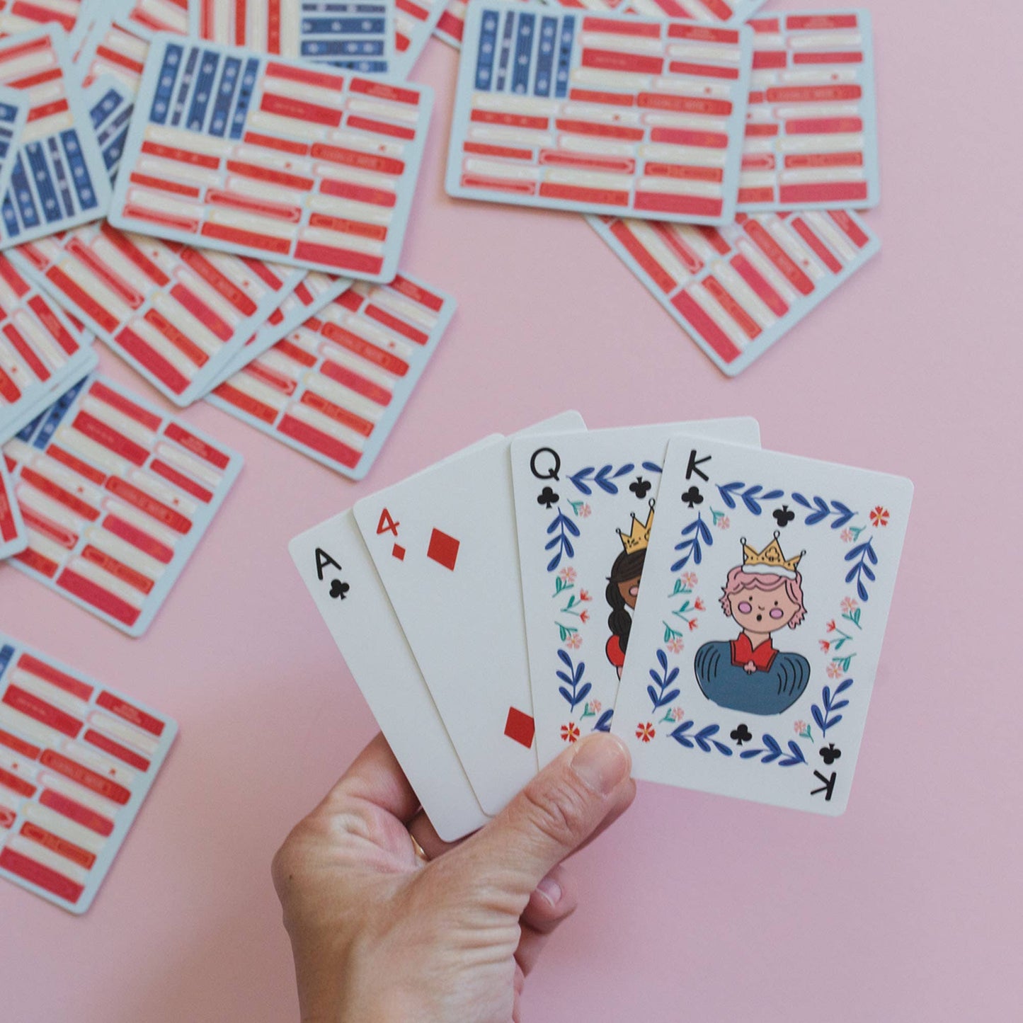 American Flag Books Deck of Playing Cards