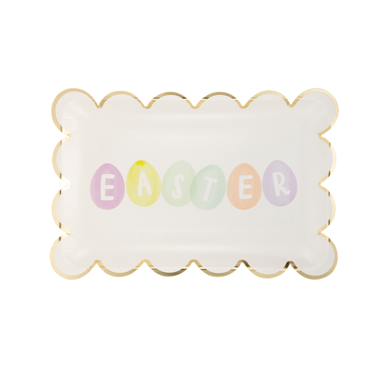 Eggs Scallop Plates