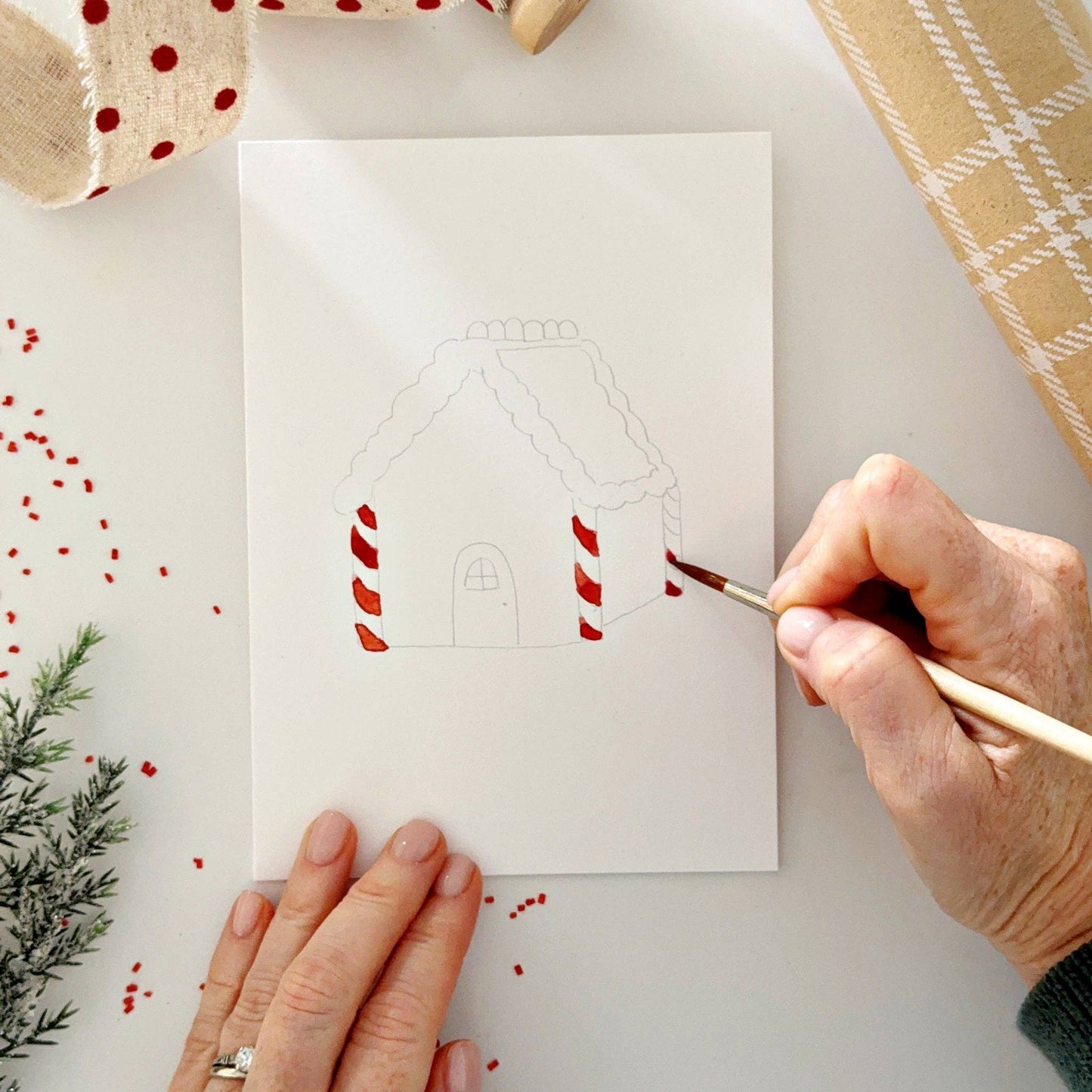 Paintable Gingerbread