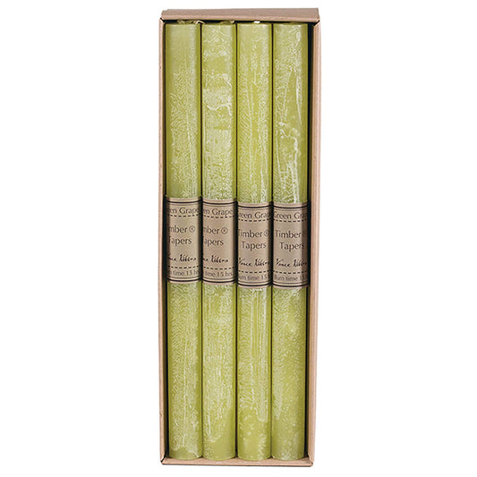 Green Taper Candle