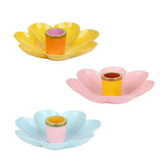 Flower Shaped Candle Holders