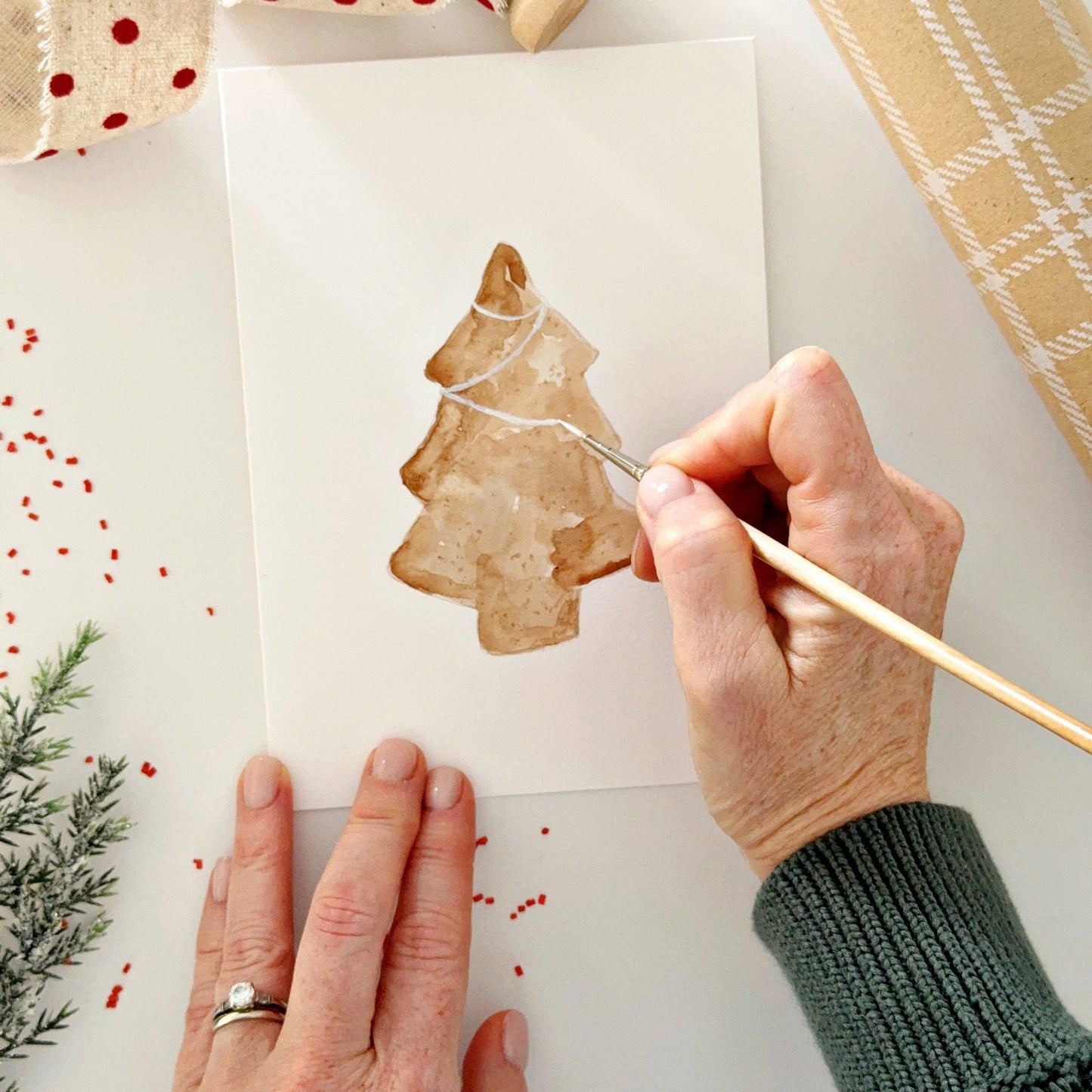 Paintable Gingerbread