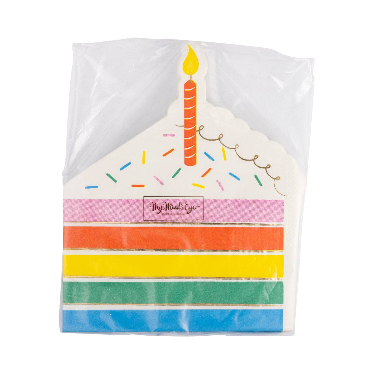Rainbow Cake Napkin
