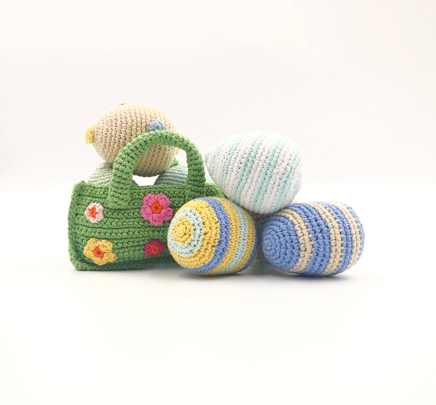 Green Flower Purse