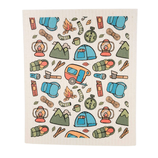 Swedish Dishcloth - Summer Camper