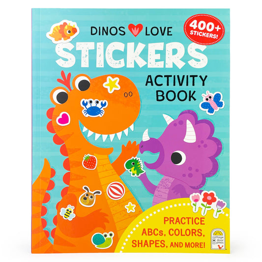 Dinos Love Stickers Early Learning Stickers & Activity Book