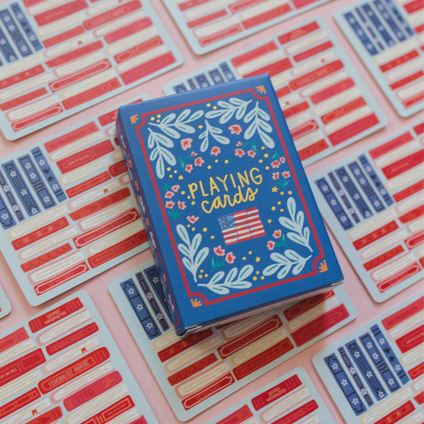 American Flag Books Deck of Playing Cards