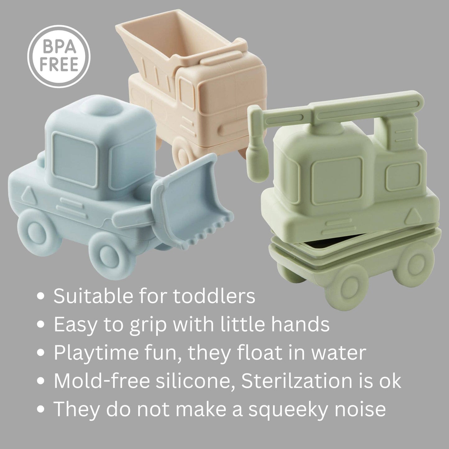 Bath Toy Set Construction