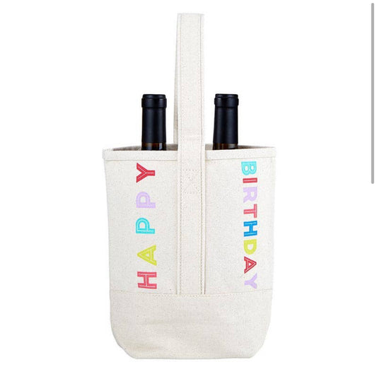 Birthday Wine Tote