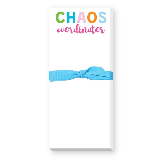 Chaos Coordinator Notepad