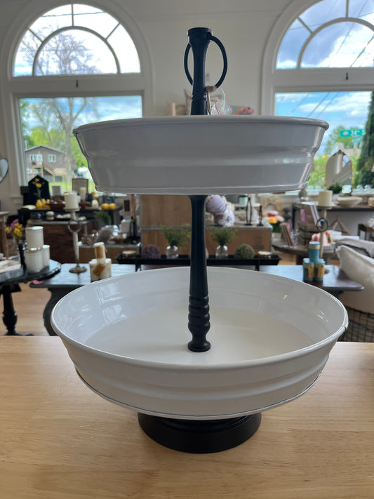 Two Tier Black & White
