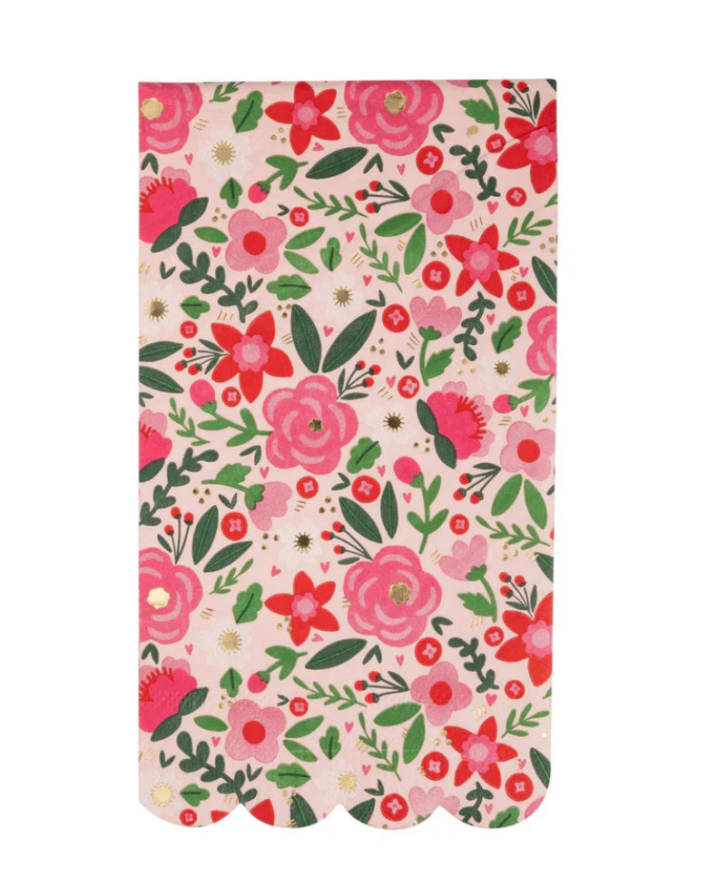 Pink Floral Napkins