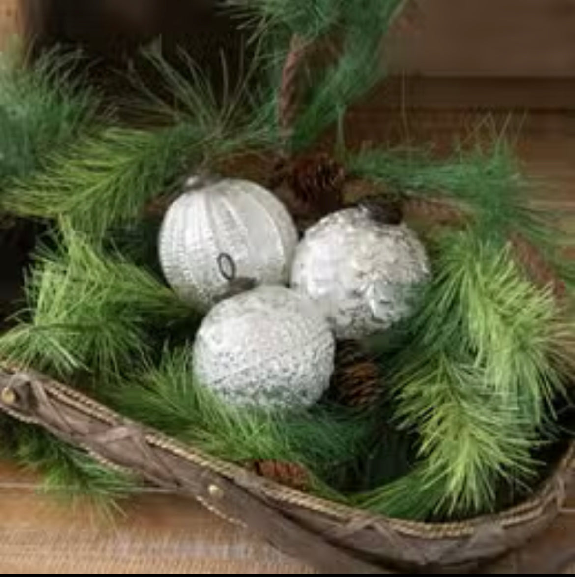 Mercury Glass Ornaments