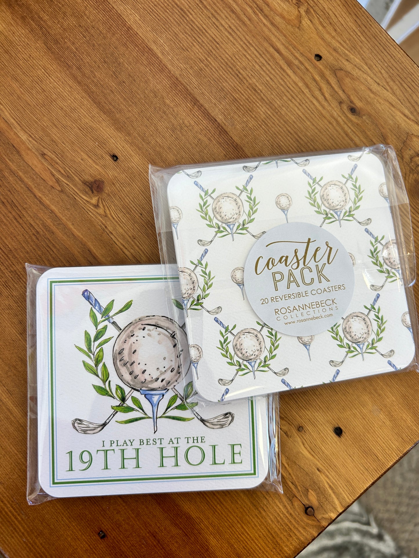 19th Hole Coasters