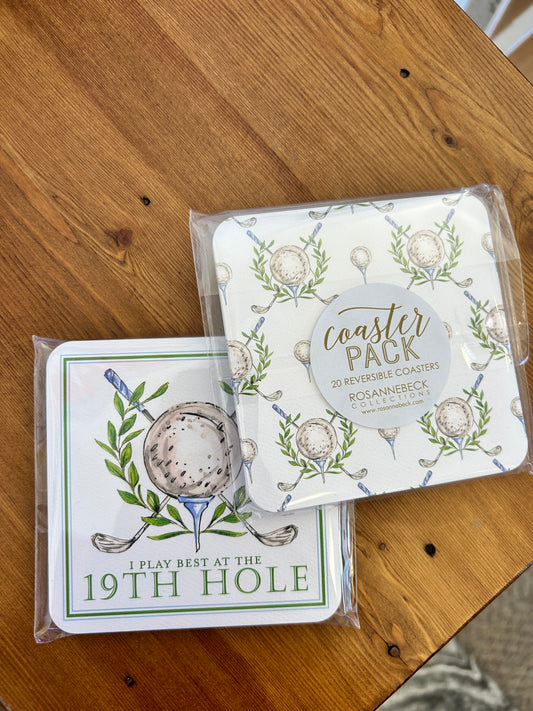 19th Hole Coasters