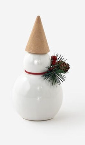 Large Cone Hat Snowman