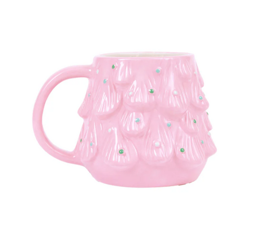 Pink Tree Mug