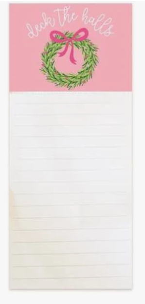 Deck Halls Notepad