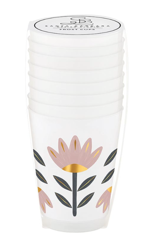 Flower Foil Cups