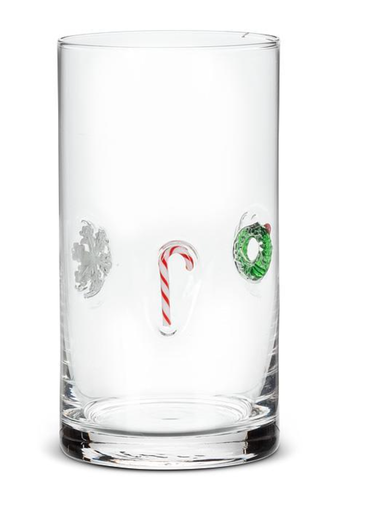 Holiday Icon Highball Glass