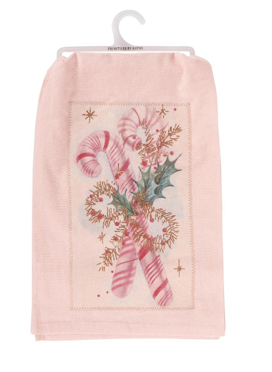 Candy Canes Towel