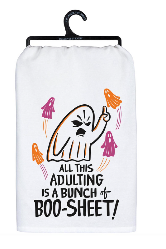 Bunch of BooSheet Tea Towel
