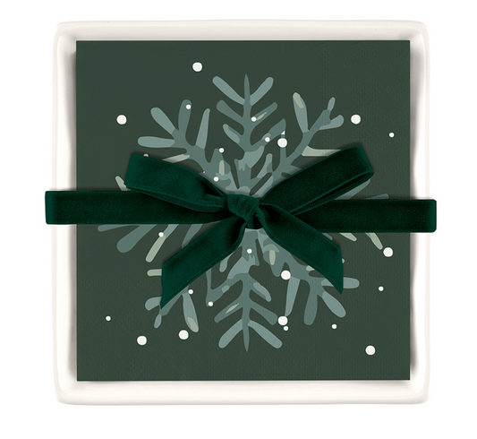 Snowflake Napkin Tray