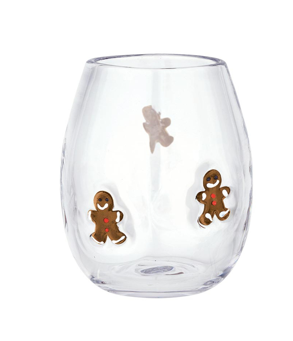 Gingerbread Wine Glass