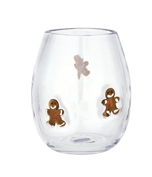 Gingerbread Wine Glass