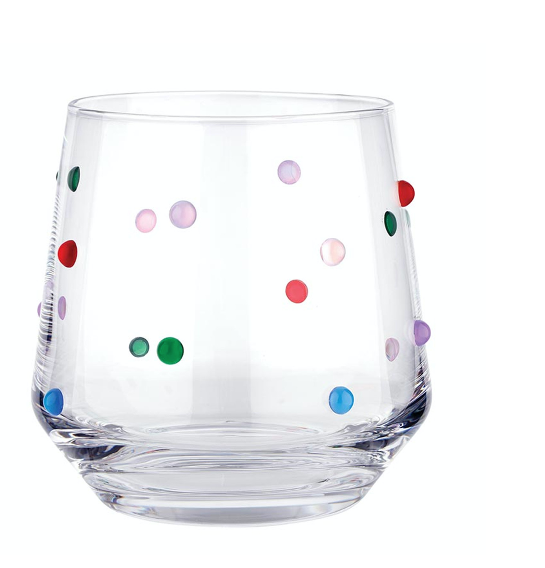 Confetti Wine Glass