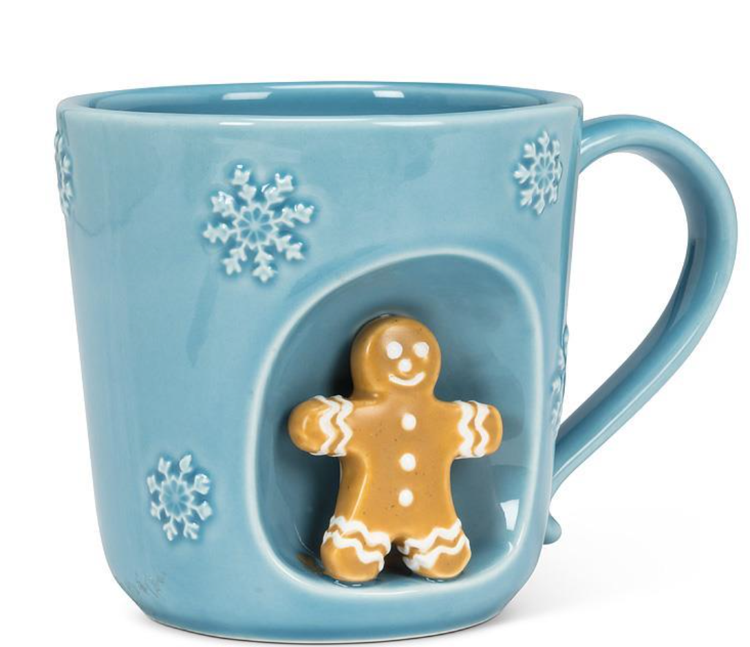 Snowflake Figure Mugs