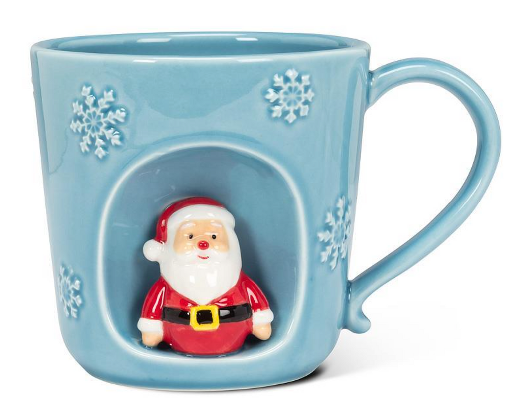 Snowflake Figure Mugs