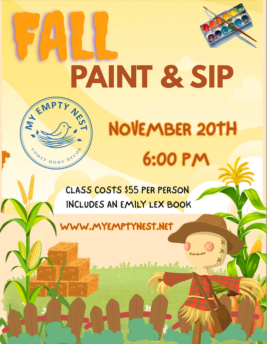 November Watercolor Class