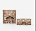 Starlight Framed Nativity