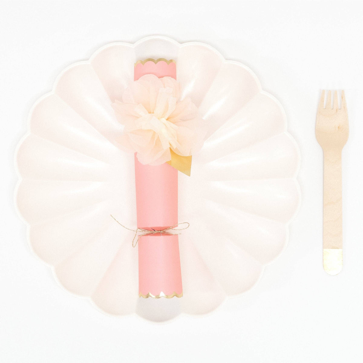 Tissue Floral Crackers