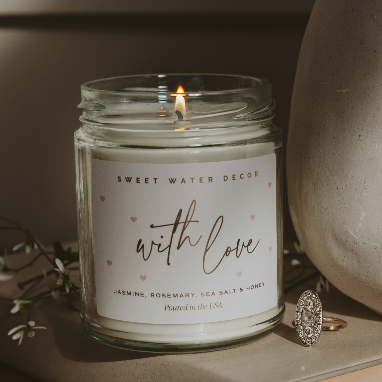 With Love Candle