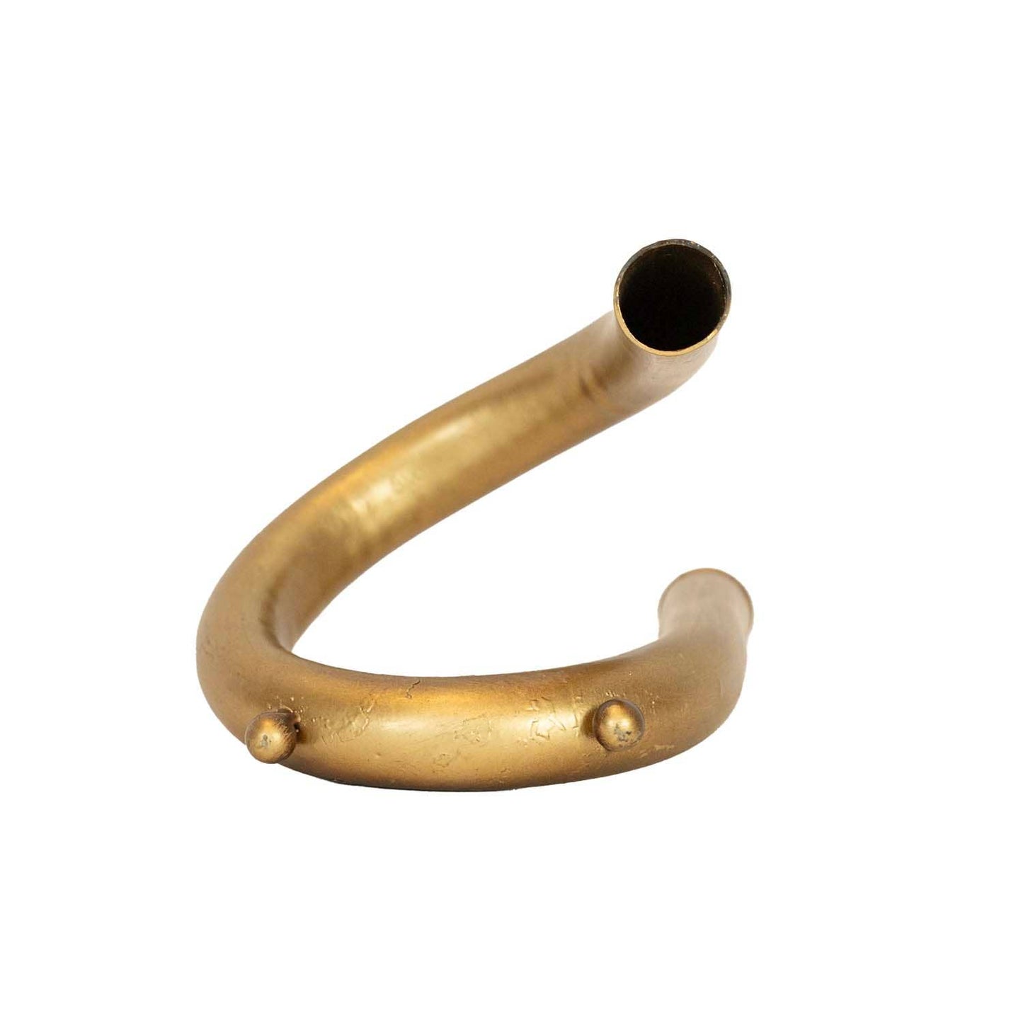Twisted Curve Brass Taper Holder