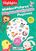 Baby Animal Puffy Sticker Playscenes
