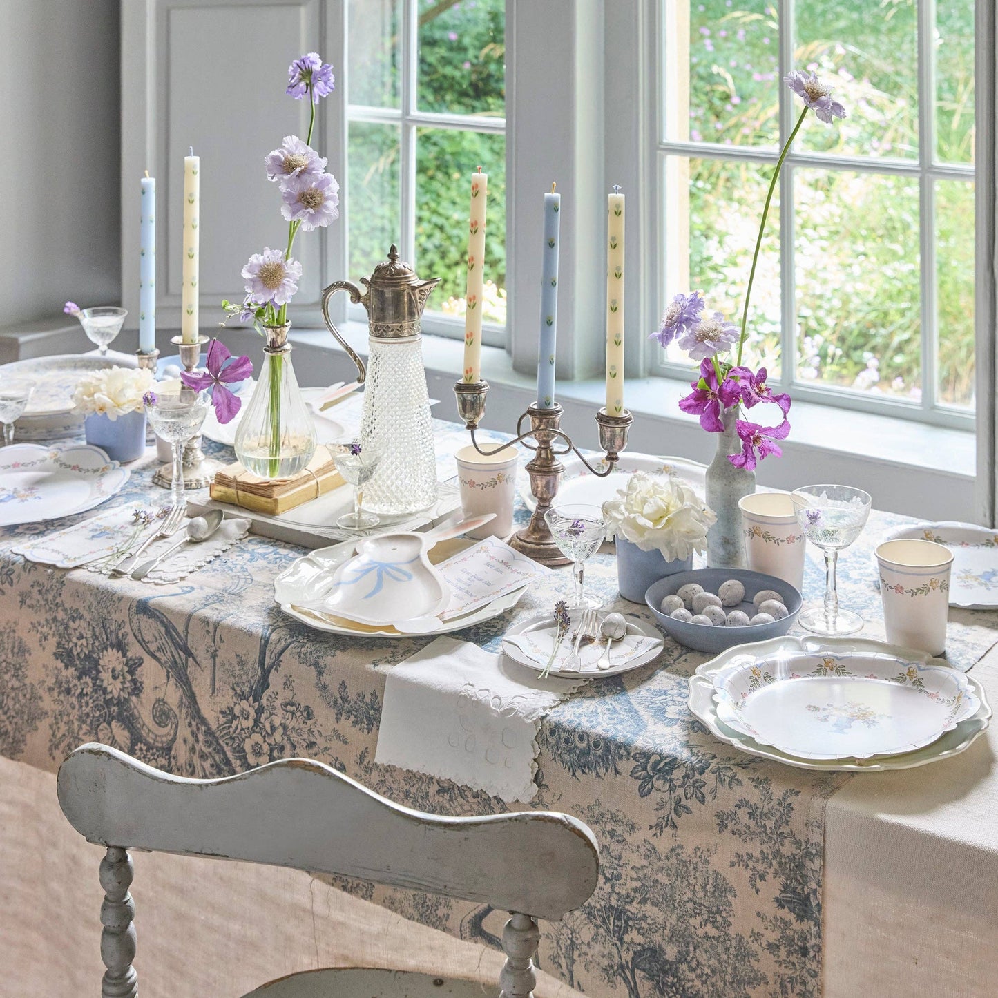 Floral Table Candles