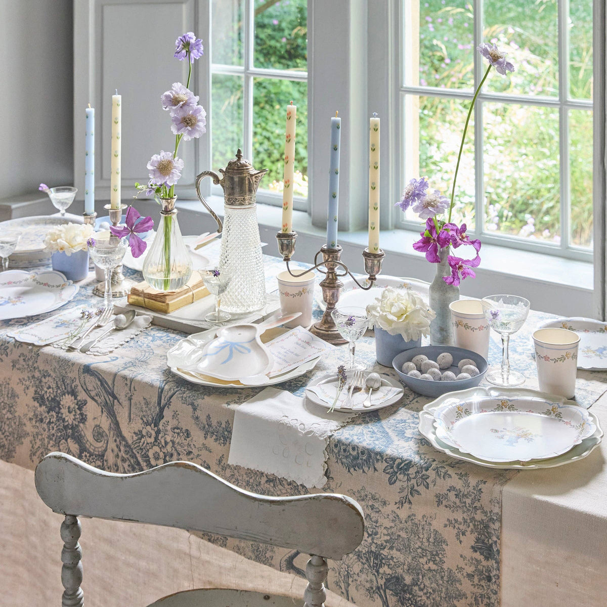 Floral Table Candles