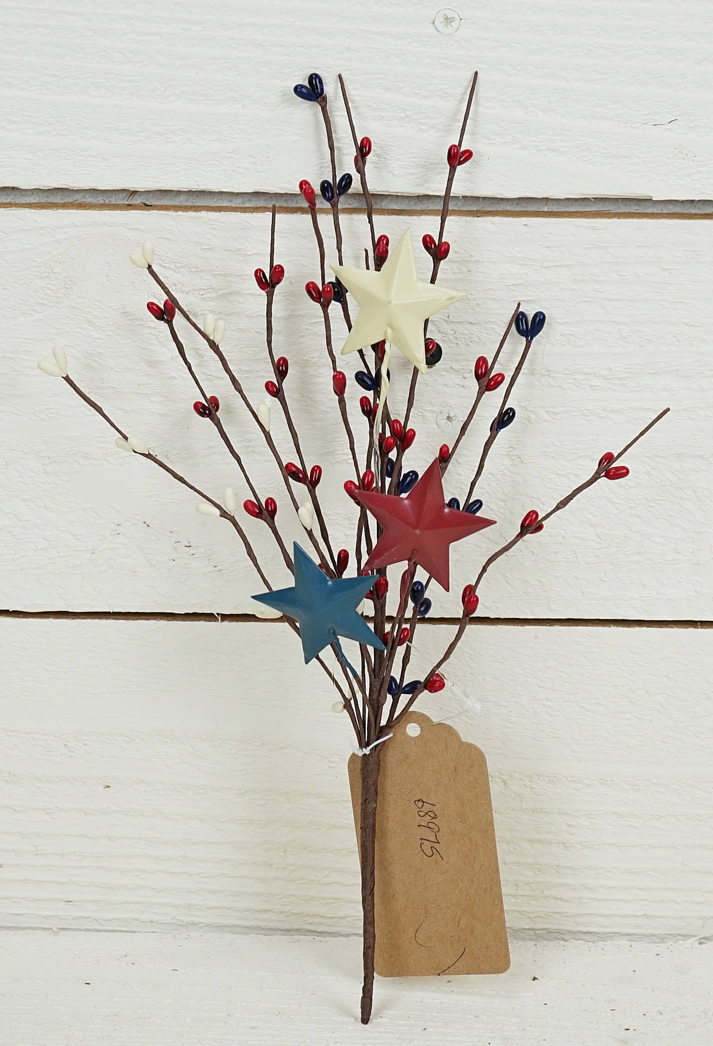 Red White Blue Pips with Stars