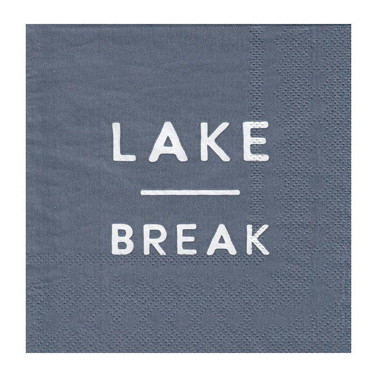 Cocktail Napkin - Lake Break