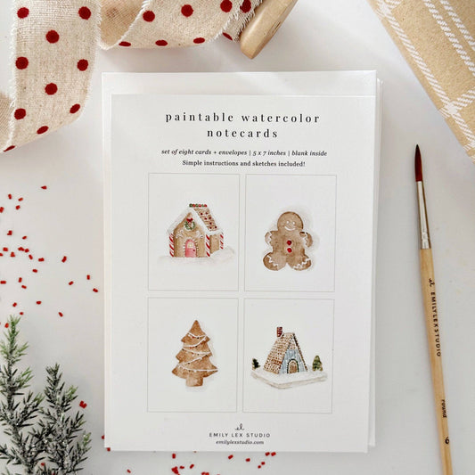 Paintable Gingerbread